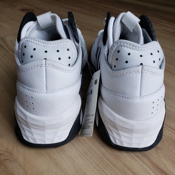 Adidas Streetball Basketball Shoes White & Black Sneakers Mens Size 7.5 NEW main image 11